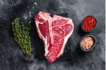 T bone steak from Primrose Herd butchery and online shop