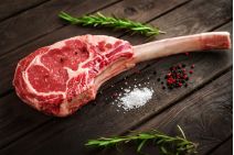 Beef tomahawk steak from Primrose Herd butchery and online shop