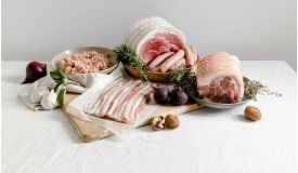 Christmas Hamper - Smoked luxury hamper for two from the Primrose Herd online shop and farm butchery