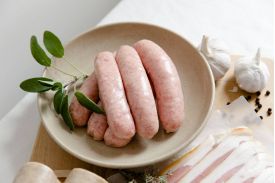 Cumberland style sausages from The Primrose Herd online shop and farm butchery