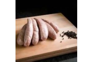 Cracked black pepper sausages from The Primrose Herd butchery and online shop