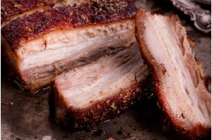 pork belly slices from Primrose Herd butchery and online shop